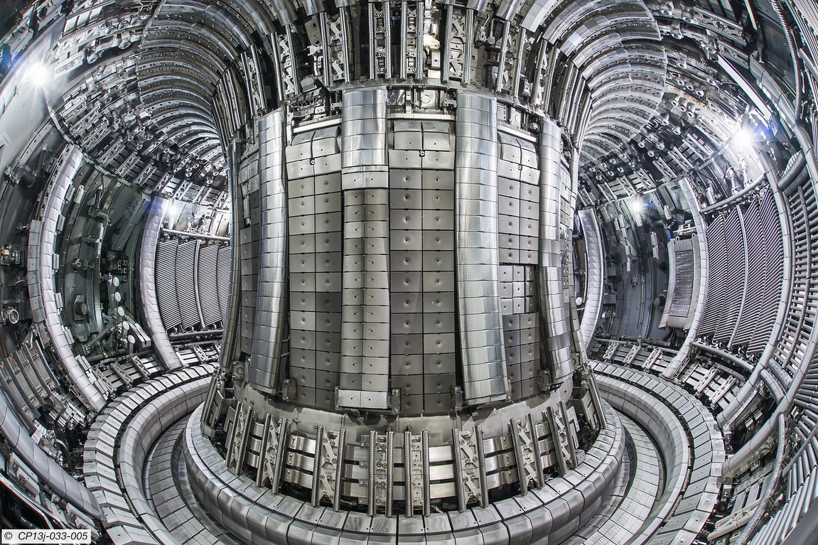 Internal view of JET Source EUROfusion CC BY 4.0 licence