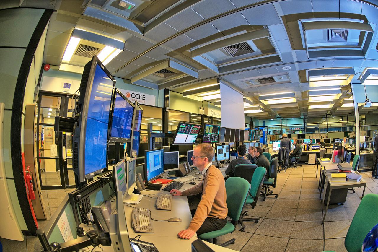 JET Control Room m CREDIT UKAEA