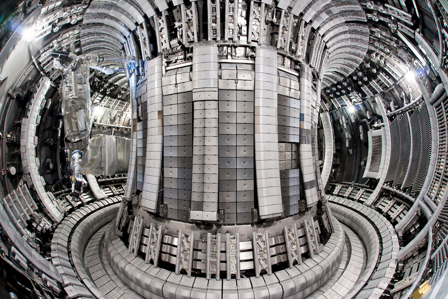 JET internal vessel view EUROfusion m